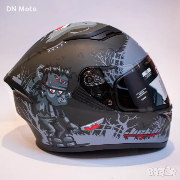 Каска за мотор пистов , скутер , ел. тротинетка др. ( Размер L 58-59 ), снимка 1