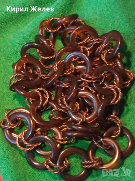 СТАР ВИНТИДЖ ГЕРДАН с МЕДНИ ЕЛЕМЕНТИ и КАТАЛИН 72361, снимка 1