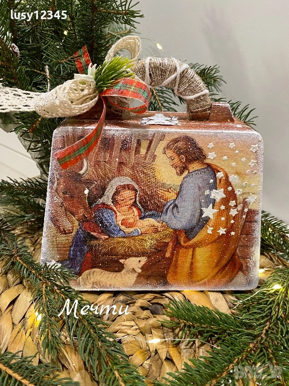 Кутия чантичка-Свята нощ! 🎄, снимка 1