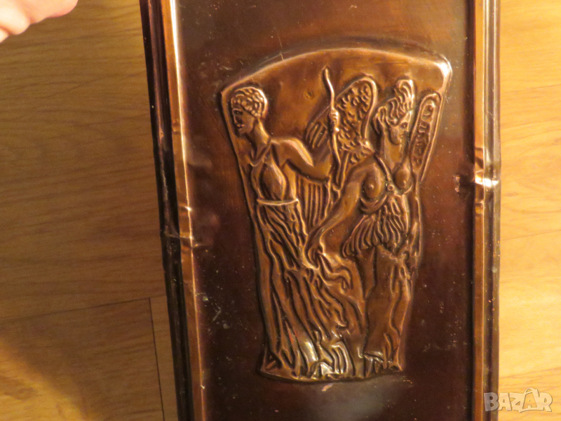 медно пано, медна картина  Красив секси ангел - еротика и красота за твоя дом офис или колекция 18 +, снимка 1