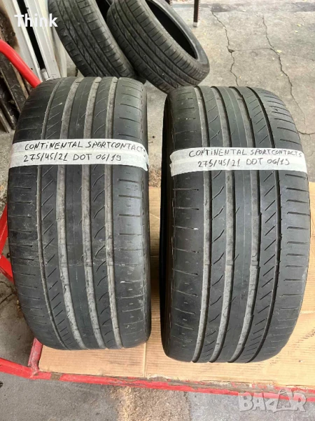 Гуми Continental SportContact 275/45/21, снимка 1