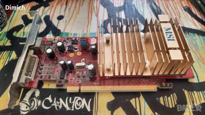 Видеокарта Radeon X1550 128MB 64bit, снимка 1