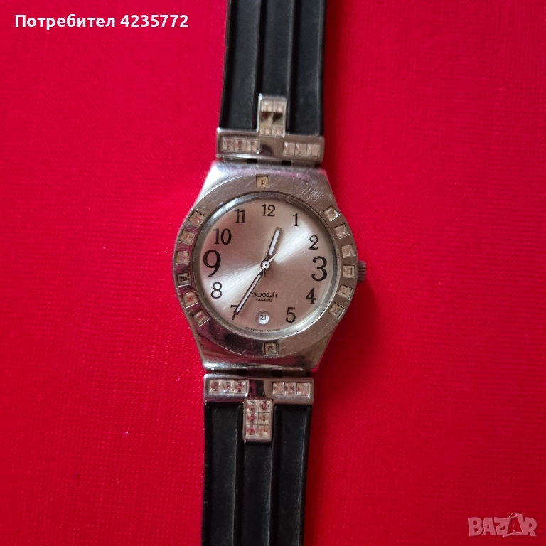 SWATCH оригинален кварцов дамски винтидж часовник. , снимка 1