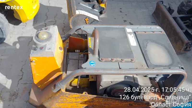 Виброплоча реверсивна 615 кг Wacker DPU7060 2009, снимка 1