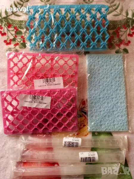 Сладкарски инструменти лот форми за релеф, снимка 1