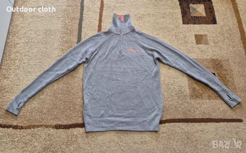 Bjorn Daehlie пуловер с вълна туризъм ски риболов бушкрафт лов, снимка 1