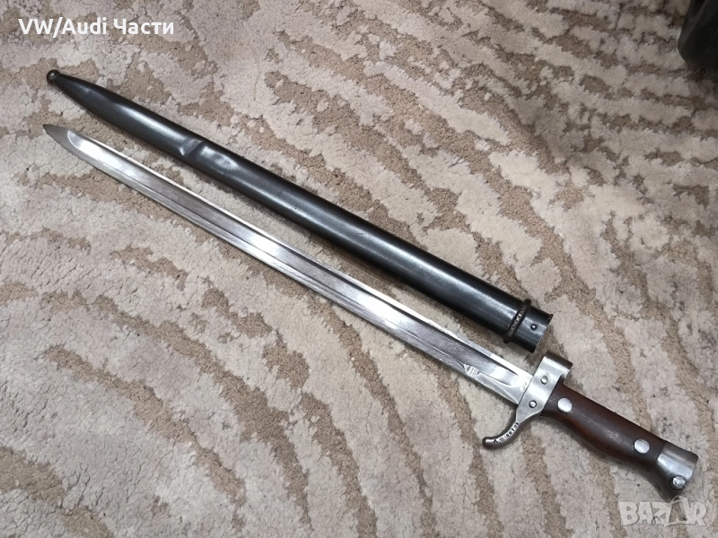 Френски щик нож байонет Бертие еднакви номера , снимка 1