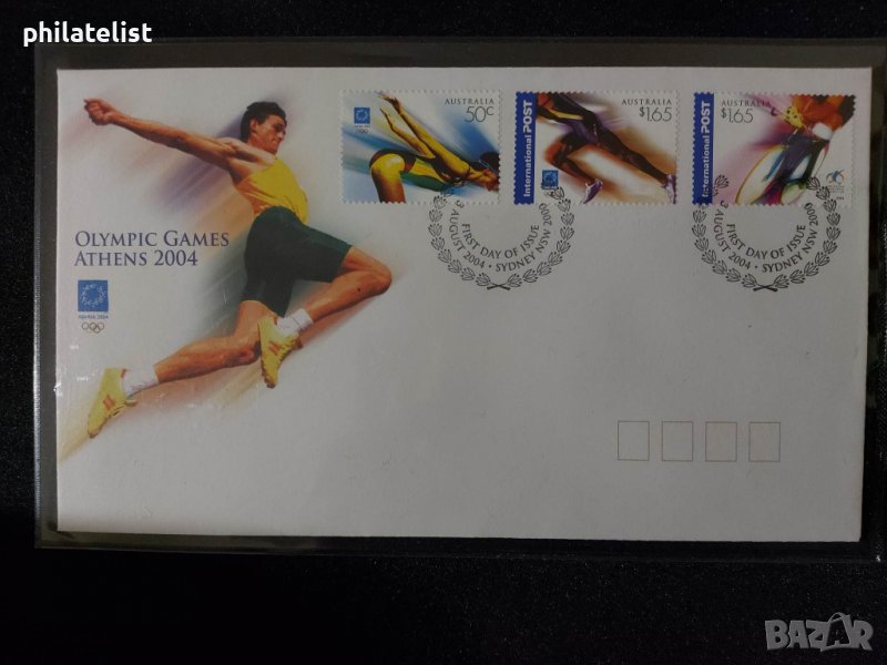 Австралия 2004 - Олимпийски Игри Атина - FDC, снимка 1