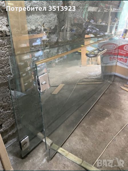 Стъклена витрина комплект, снимка 1