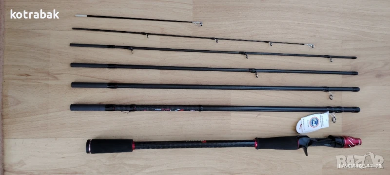 Травъл кастинг въдица и макара, снимка 1