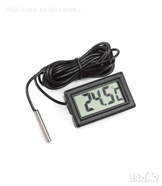 ЕЛЕКТРОНЕН ТЕРМОМЕТЪР С ВЪНШНА СОНДА - код 2977, снимка 1