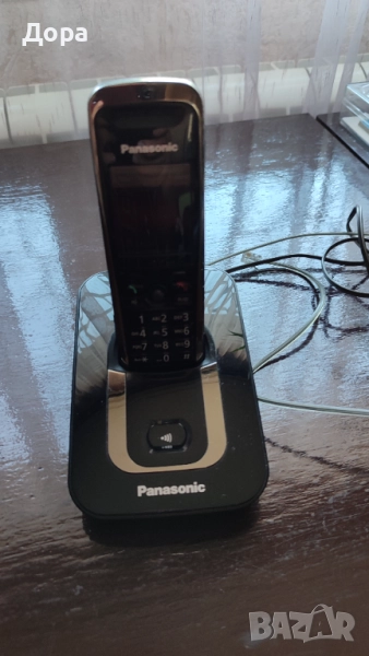 Домашен телефон Panasonic с подвижна слушалка, снимка 1
