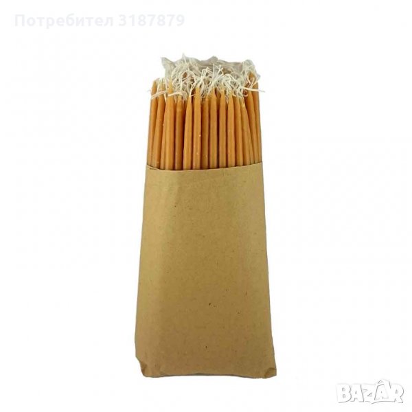 Гръцки църковни свещи от пчелен восък/парафинови, снимка 1