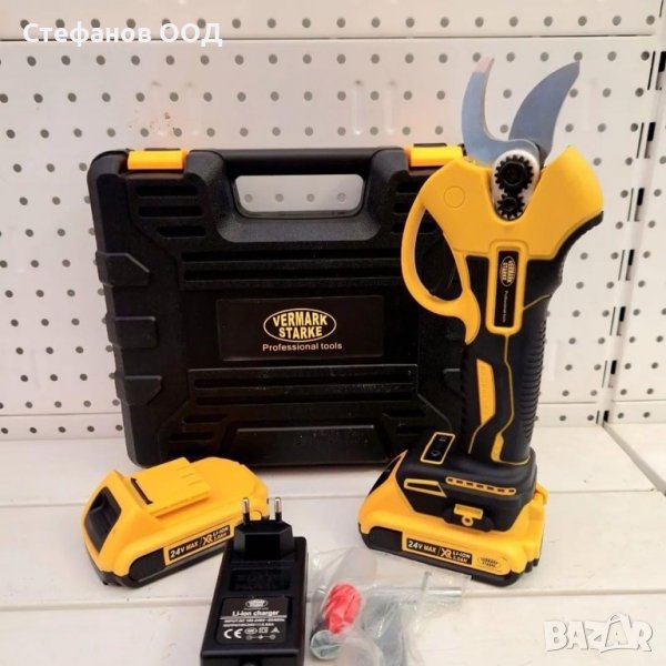 Безчеткова лозарска ножица VERMARK STARKE, снимка 1