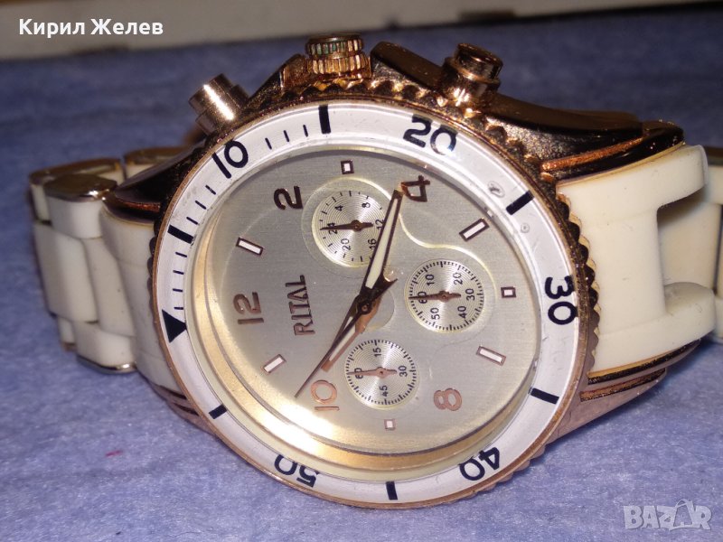 RITAL МАРКОВ ФЕШЪН АРТ МОДЕЛ КВАРЦОВ ЧАСОВНИК - РИТАЛ 36577, снимка 1