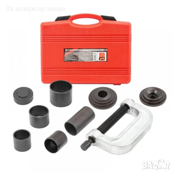 Скоба и втулки за монтаж и демонтаж на лагери и шарнири 10 части ForceKraft, снимка 1