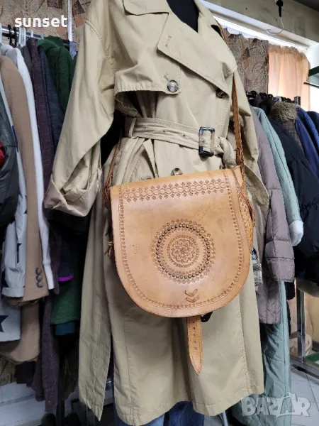 ръчно изработена чанта ЕСТЕСТВЕНА КОЖА!, снимка 1