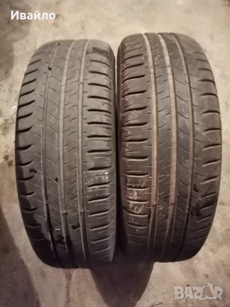 Продавам 2 броя летни гуми 195.65.15 на 1 сезон дот 2019 Мишелин , снимка 1