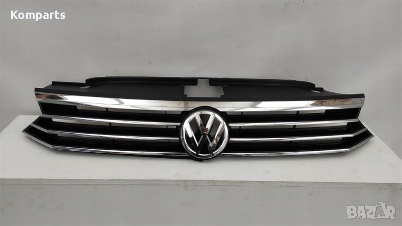 Оригинална радиаторна решетка никел VW Volkswagen Passat B8 2017 г. 3G0853653 3G0853651 3G0853651A, снимка 1