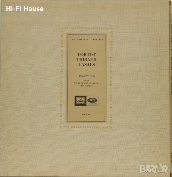 Cortot Thibaud-Грамофонна плоча-LP 12”, снимка 1