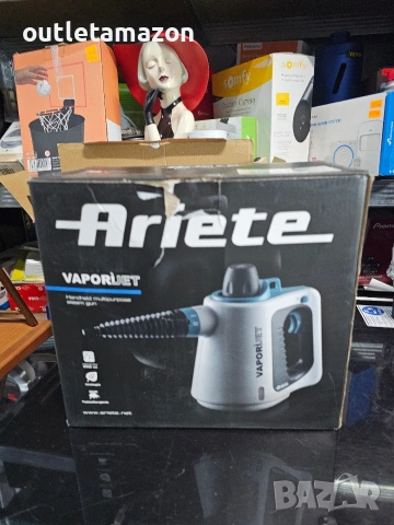 парочистачка (парен пистолет) Ariete Vaporì Jet 4137., снимка 6 - Парочистачки и Водоструйки - 53503256
