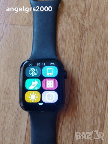 Смарт часовник i8 Pro MAX, 8 серия, Разговори, нотификации,водоустойчив,спортен,черен, снимка 4 - Смарт часовници - 41524826