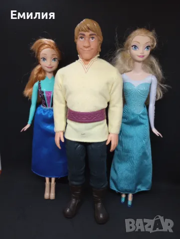 Кукли Елза, Анна и Кристоф, снимка 1