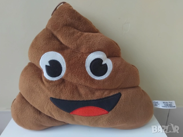Emoji Shit  голяма плюшена играчка шега