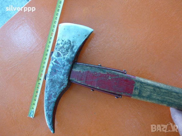 Стар масивен пожарникарски топор - 407 , снимка 2 - Други ценни предмети - 41771048