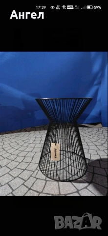 Маса за кафе помощна нов внос от Англия , снимка 2 - Маси - 51344874