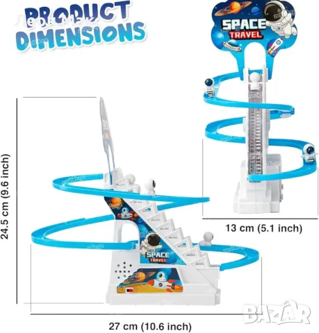 Игра писта пързалка за катерене на астронавти , снимка 3 - Образователни игри - 48410915