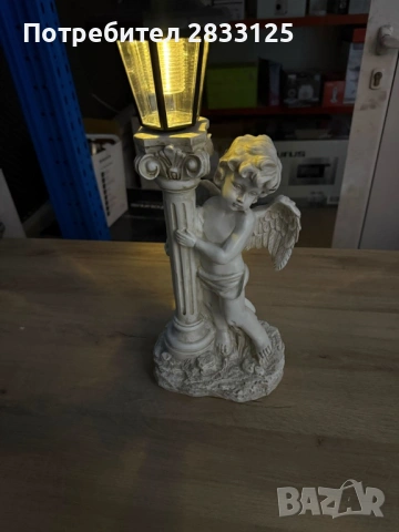 Соларна лампа ангел - елегантна декорация за всеки двор, снимка 5 - Външни лампи - 53772086