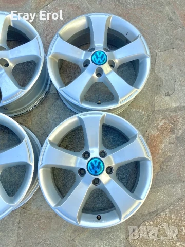 16 джанти 5x112 VW Golf Mk5 MK6 Mk7 Beetle Passat Caddy Touran Sharan Jetta 5х112 Оригинал, снимка 4 - Гуми и джанти - 51332695