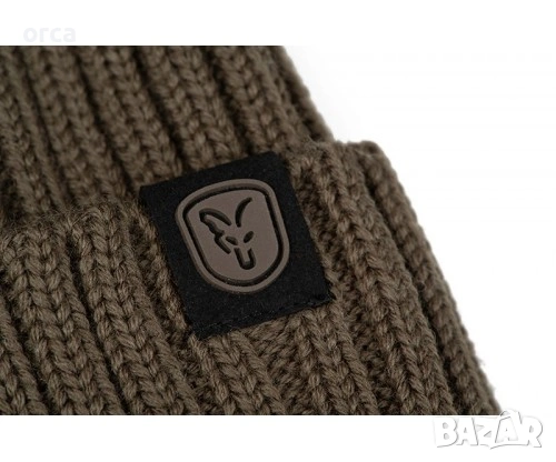 Шапка Fox Heavy Knit Bobble Hat зимна риболовна, снимка 2 - Екипировка - 53648672