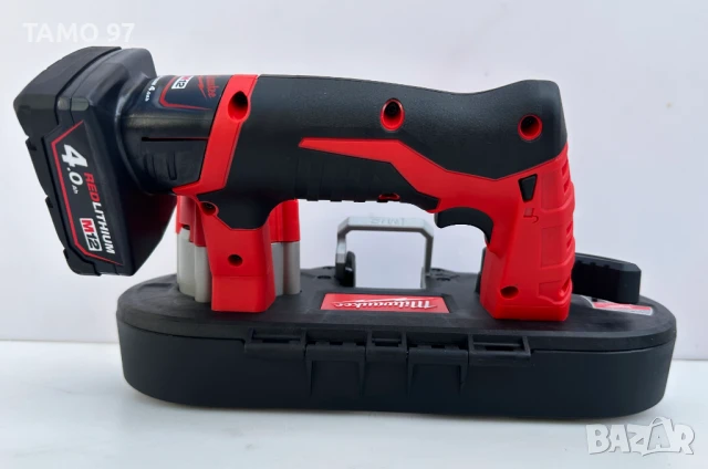 Milwaukee M12 BS - Нов акумулаторен лентов трион / банцинг 2х12V 4.0Ah, снимка 5 - Други инструменти - 50871598