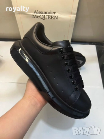 Alexander McQueen Черни Дамски Маратонки 36-45 Номер , снимка 3 - Маратонки - 53075307