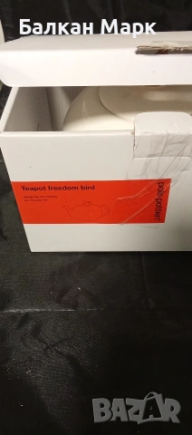 Чайник Freedom Bird – Pols Potten | Порцелан | Транспортен дефект, снимка 7 - Други - 53285274