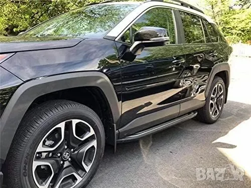 Странични степенки за Toyota RAV4 от 2019 г. с две ивици, снимка 2 - Аксесоари и консумативи - 55869351
