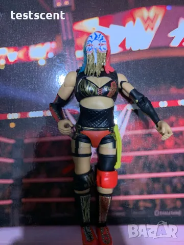 Екшън фигура WWE Asuka Аска Empress of Tomorrow Elite Collection figure играчка Mattel, снимка 3 - Колекции - 48928393