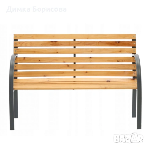 Градинска пейка - красива и практична 120 х 60 х 80 см, снимка 5 - Други стоки за дома - 53658989