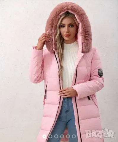 Дамско дълго НОВО яке  L, снимка 2 - Якета - 48517161