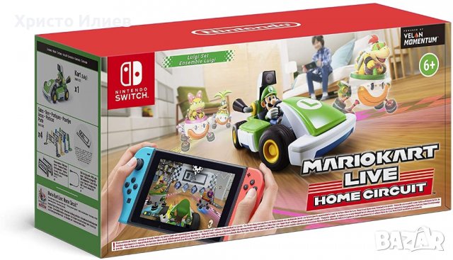 Mario Kart Live: Home Circuit – Luigi Pack Игра за Nintendo Switch Супер Марио Super Mario, снимка 4 - Игри за Nintendo - 39616353