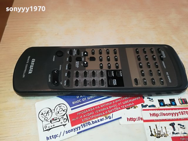 alwa RC-6AR02 big audio remote control-ВНОС SWISS 2504231723, снимка 5 - Ресийвъри, усилватели, смесителни пултове - 40484599