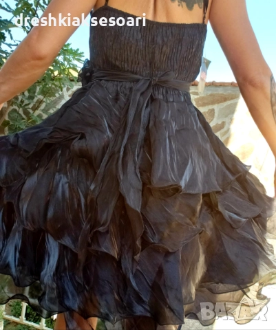 Воалена рокля, снимка 3 - Рокли - 51511677