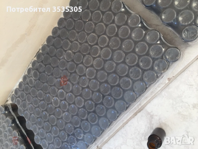 Стъклена кафява бутилка 10 мл за етерични масла, с гърло PP18