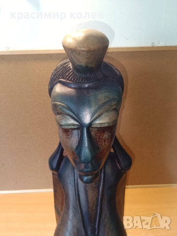 масивна дървена фигура, снимка 2 - Декорация за дома - 51740665