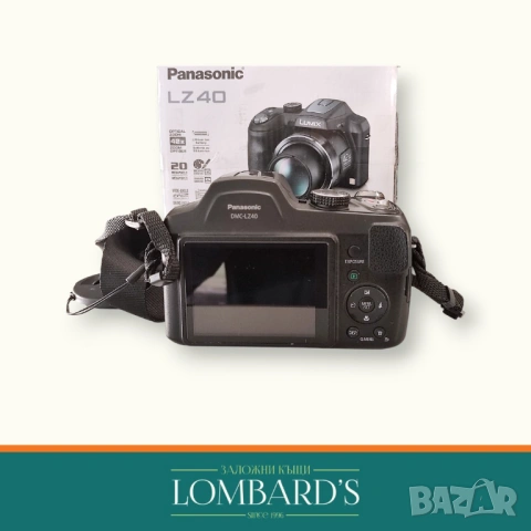 Фотоапарат Panasonic  LZ40 Lumix, N: 1136174, снимка 2 - Фотоапарати - 53497660