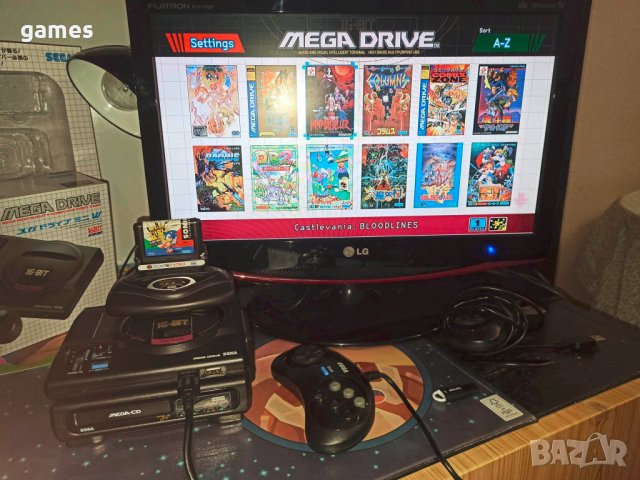 Sega Mega Drive Mini W + Mega Drive Tower Mini, снимка 2 - Други игри и конзоли - 42460476