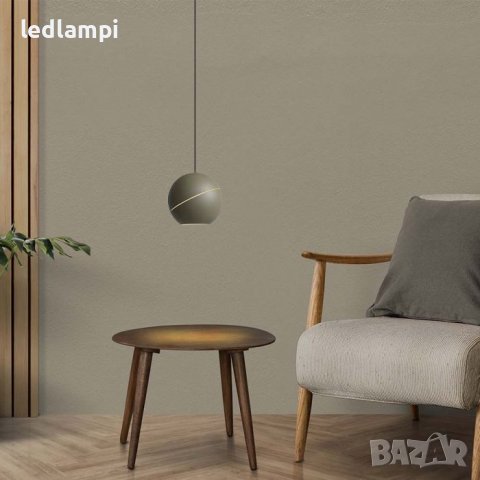 LED Полилей 8.5W Регулируем Шампанско Злато Топло Бяла Светлина, снимка 7 - Лампи за таван - 41781610