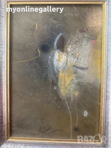 Цветан Казанджиев Масло на платно 31 на 40 см без рамката 